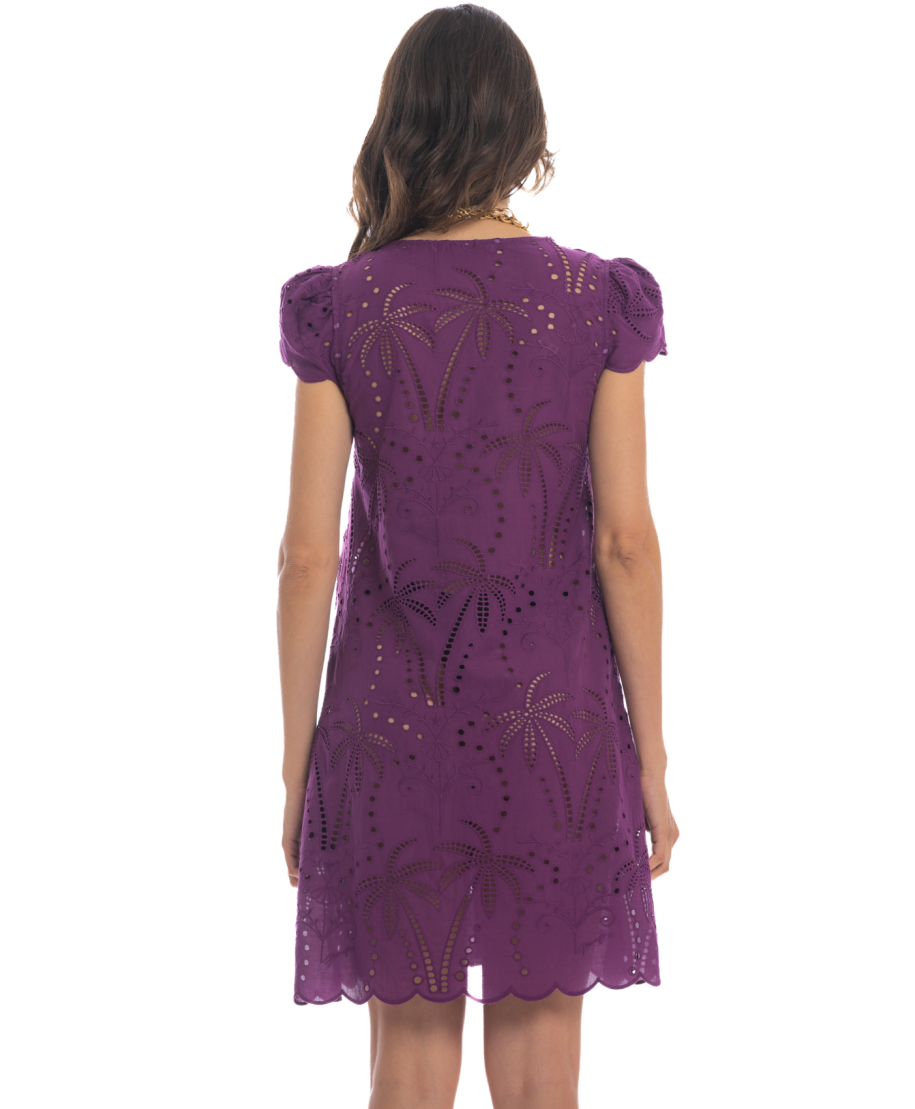 Sangallo Short Dress