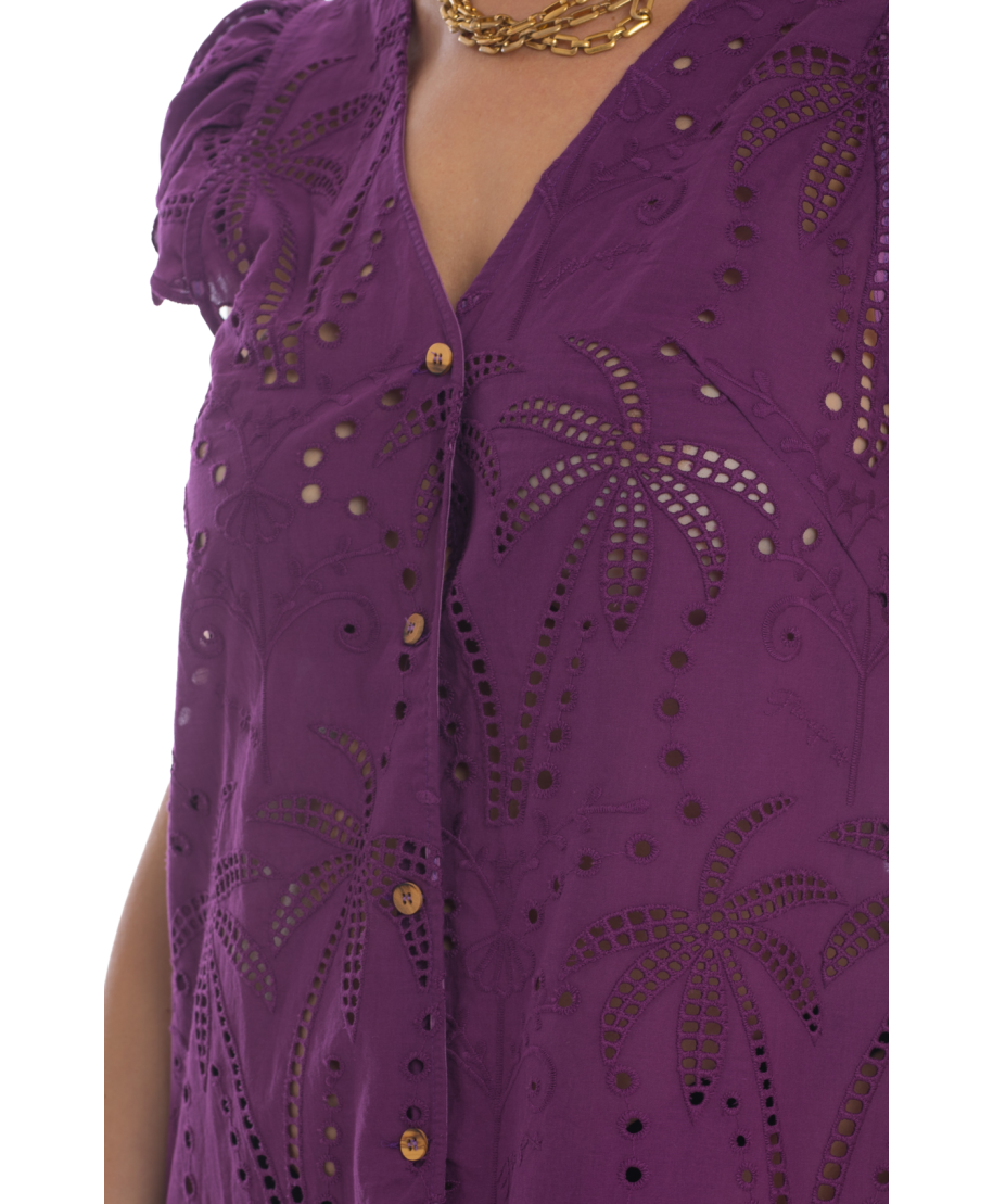 Sangallo Short Dress