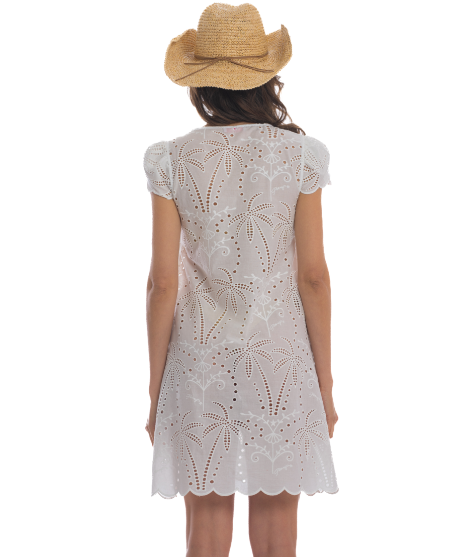 Sangallo Short Dress