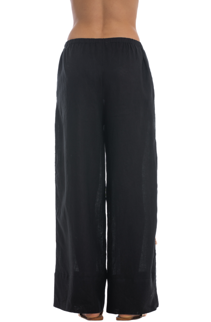 Pantalone Ricamato Lino