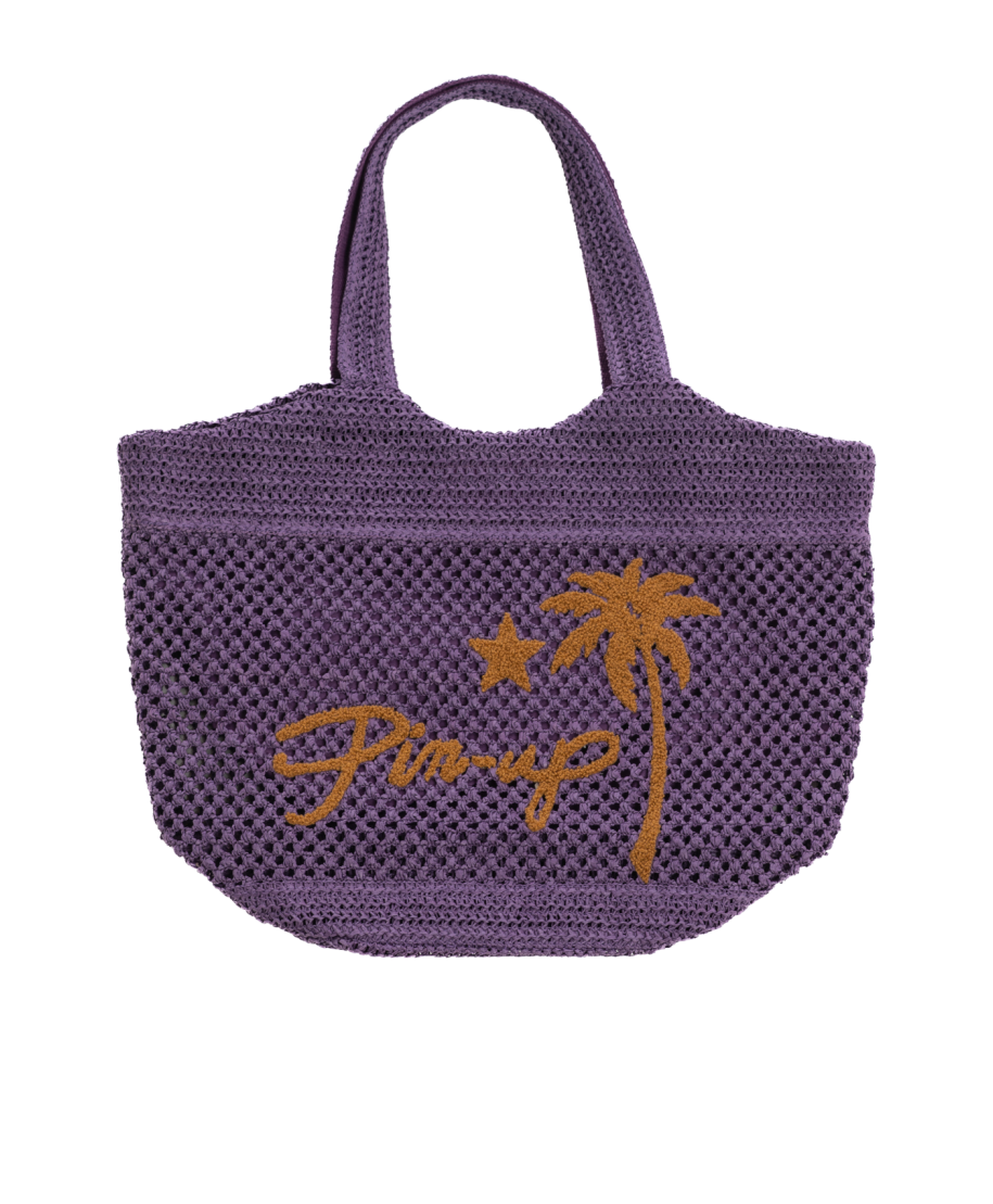 Ecological Raffia Bucket Bag Pin-Up