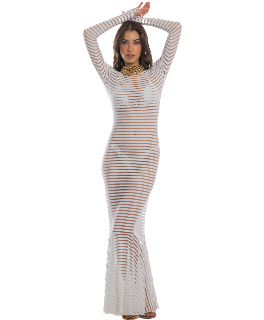 Abito Lungo Marina Gold