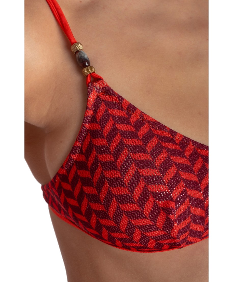 BIKINI BRASSIERE STAMPA SPIGHETTA