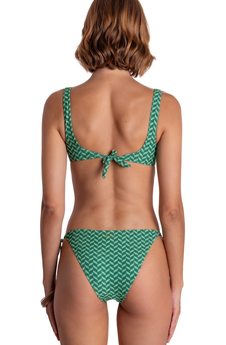 Bikini Brassiere Con Accessorio Stampa Beautiful Tree Spighetta