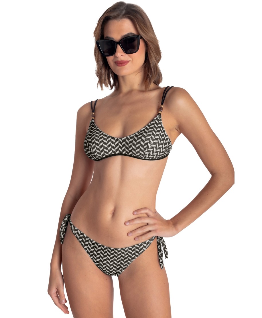 BIKINI BRASSIERE STAMPA SPIGHETTA
