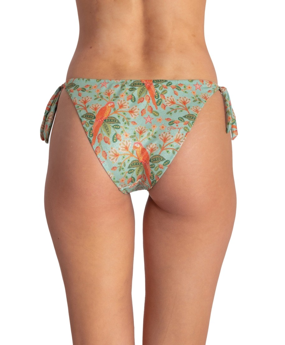 SLIP BIKINI FIOCCHI STAMPA FLOWER BIRD