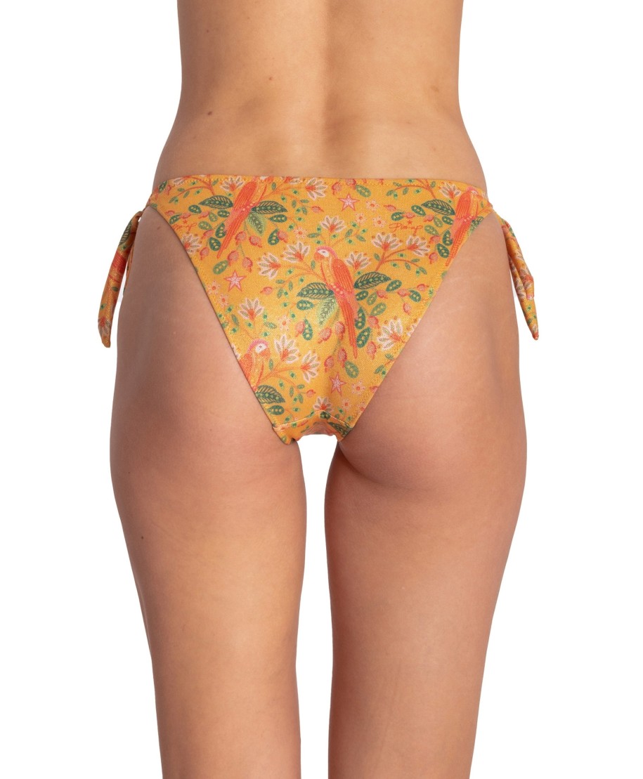 SLIP BIKINI FIOCCHI STAMPA FLOWER BIRD